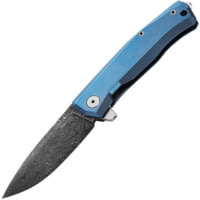 Lionsteel Myto Framelock Dam 3.25 in Damascus steel Folding Knife
