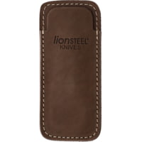 Lionsteel 4.5in Brown Vertical Leather Sheath
