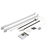 Lippert Classic Universal Awning Hardware Kit 63" 68" Short, White