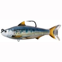 Live Target Cmn Shiner 4" SS,MSV,Slvr/Blu,4/0,3/4oz CSS100MS201