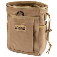 Loaded Gear CX-700 Drawstring Dump Pouch, Compatible w/ Molle System