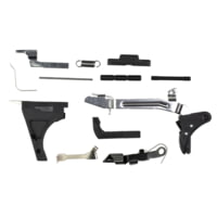 AlphaWolf Completion Kit for Full Size, Includes the Following Parts LWD-UTH - Lone Wolf Universal Trigger Housing w/ LWD-1882 - LWD .40 Ejector, Glock Trigger with Trigger Bar Fits Gen3 and Gen4, LWD-342 - LWD 3.5 lb Connector, LWD-ESLL - LWD Extended Slide L