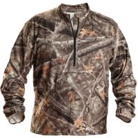 Lost Camo SiverCore Edge 1/4 Zip Long Sleeved Pullover Garment - Men's