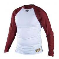 Louisville Slugger Youth Slugger Compression-Fit Raglan Long Sleeve Shirt - Men's