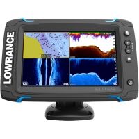 Lowrance Elite-7 TI, Navionics+, w/TotalScan Xdcr