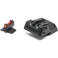 LPA Adjustable Luminova Sig Sauer 1911 Fiber Optic Sight Set