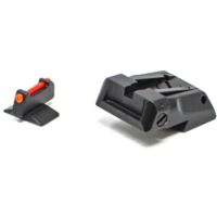 LPA Adjustable Sig Sauer 1911 Red Front Fiber Optic Sight Set