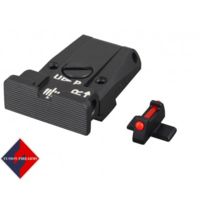 LPA SPR Adjustable Fiber Optic Sight Set