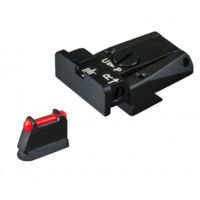 LPA SPR Adjustable Fiber Optic Sight Set
