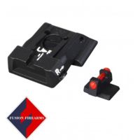 LPA SPS Fully Adjustable Fiber Optic Sight Set