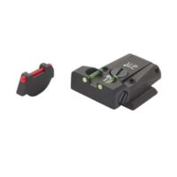 LPA TTF Fiber Optic Adjustable Sight Set