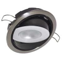 Lumitec Mirage 305 Lumens LED Positionable Down Dimming Light w/ Bezel