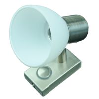 Lunasea Lighting 3W LED Wall Mount Light Fixture w/ Touch Dimming