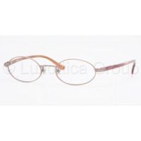 Luxottica Eyeglasses LU6550 with Lined Bifocal Rx Prescription Lenses