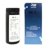 LW Scientific Test Strips Ten Parameter for Glucose, Protein, pH, Blood, Ketone, Bilirubin, Nitrite, Uro-Bilinogen, Specific Gravity, Leukocyte in Urine