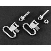 Uncle Mike's Machined Screw Nickel-Plated Gun Swivels