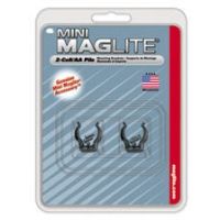 MagLite AM2A496 Mini MagLite AA Flashlight Mounting Brackets (2/Pkg.)