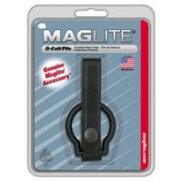 MagLite ASXD046 Plain Leather Black Belt Holster for MagLite C-Cell Flashlight
