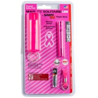 Maglite AJ3AUC6 Solitaire &amp; Pepper Spray Maglite Solitaire &amp; Pepper Spray Pink SJ3AUC6