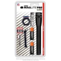 Maglite SP2P01C Mini Maglite Pro Red/Blue/Clear LED 272 Lumens AA (2) Battery B