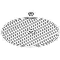 Magma Lower Charcoal Grill, 8in, Marine Kettle Charcoal Grill, Original Size