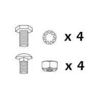 Magma Mounting Fastener Pack, All Rectangular Grills