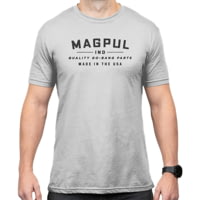 Magpul MAG1112-041-2XL Go Bang Parts Stone Gray Heather Cotton/Polyester Short