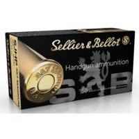 Sellier &amp; Bellot .357 Magnum 158 Grain Semi-Jacketed Hollow Point Pistol Ammunition