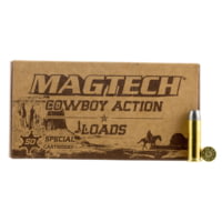 Magtech 38 Special 125 Grain Cowboy Action Lead Flat Nose Brass Cased Pistol Ammunition