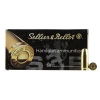 Sellier &amp; Bellot 9mm Luger 150 Grain Subsonic Full Metal Jacket Pistol Ammunition