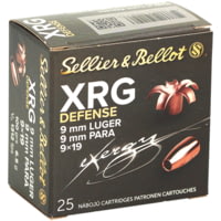 Sellier &amp; Bellot eXergy 9mm Luger 100grain TAC-EX-Blue Brass Cased Pistol Ammunition