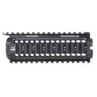 FAB Defense Aluminum Black Quad Rail - 6"/8"/11.5" Long