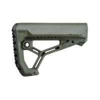 Mako Group AR15 / M4 Buttstock, Skeleton Style - OD GL-Core-OD