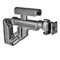 Fab Defense Tac Fldg Bstk w/CP&amp;Steel Galil Hinge-BK UAS-VZ-B