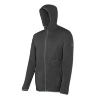 Mammut Go-Far Hooded Jacket - Men's-Graphite Melange-Large