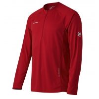 Mammut MTR 201 Longsleeve Zip - Men's-Dark Inferno-Large