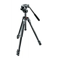 Manfrotto 290 XTRA Aluminum Tripod Kit 3 w/ Fluid Head