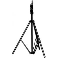 Manfrotto Bogen 9in Basic Black Light Stand, 5/8in Stud and 015 Top 367B