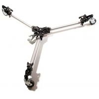 Manfrotto Bogen Folding Auto Dolly for Twin Spiked Metal Feet Tripods 181