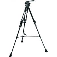 Manfrotto Bogen 503HDV Pro Fluid Video Head and 351MVB Trpd. and 350SPRB Spreader 503HDV-351MVBK