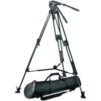 Manfrotto Bogen 516 Head and 532ART Tripod and 500BALL and MBAG100P 516-532ART