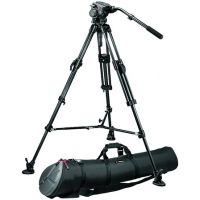Manfrotto Bogen 519 Pro Fluid Video Head and 351MVCF Tripod and 350SPRB Spreader 519-351MVCFK