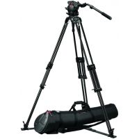 Manfrotto Bogen 526 Pro Fluid Video Head and 350MVBtrpd. and 165MV Spreader and MBAG120P 526MVBKit