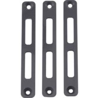 Manticore Arms M-lok Panel For Transformer Rails 3 Pack, Black