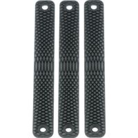 Manticore Arms Snakeskin Panel For Transformer Rails 3 Pack, Black
