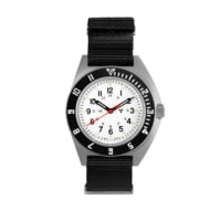 Marathon Arctic Steel Navigator Ssnav On Nylon Defstan Watch