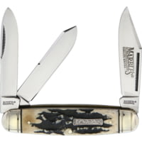 Marbles Black Stag Cattleman Whittler Black Stag Bone Series Folding Knife