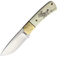 Marbles Scrimshaw Fixed Blade Knife