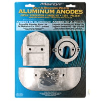 Martyr CMALPHAKITA Aluminum Anode Kit For Alpha Gen Ii, 1991 Present