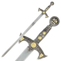 Master Cutlery D-5001 Medieval Sword 40.5" Overall